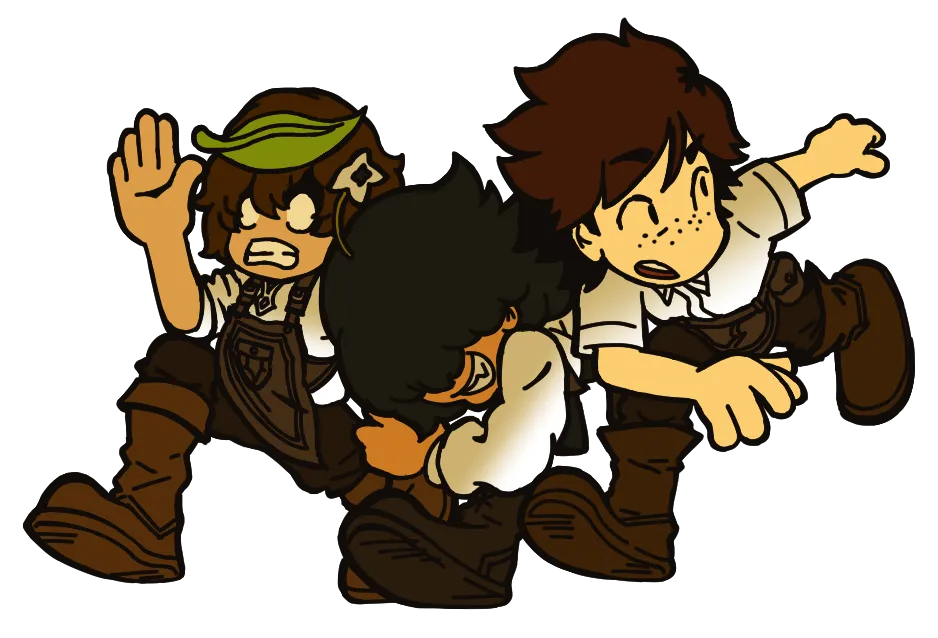 The trio